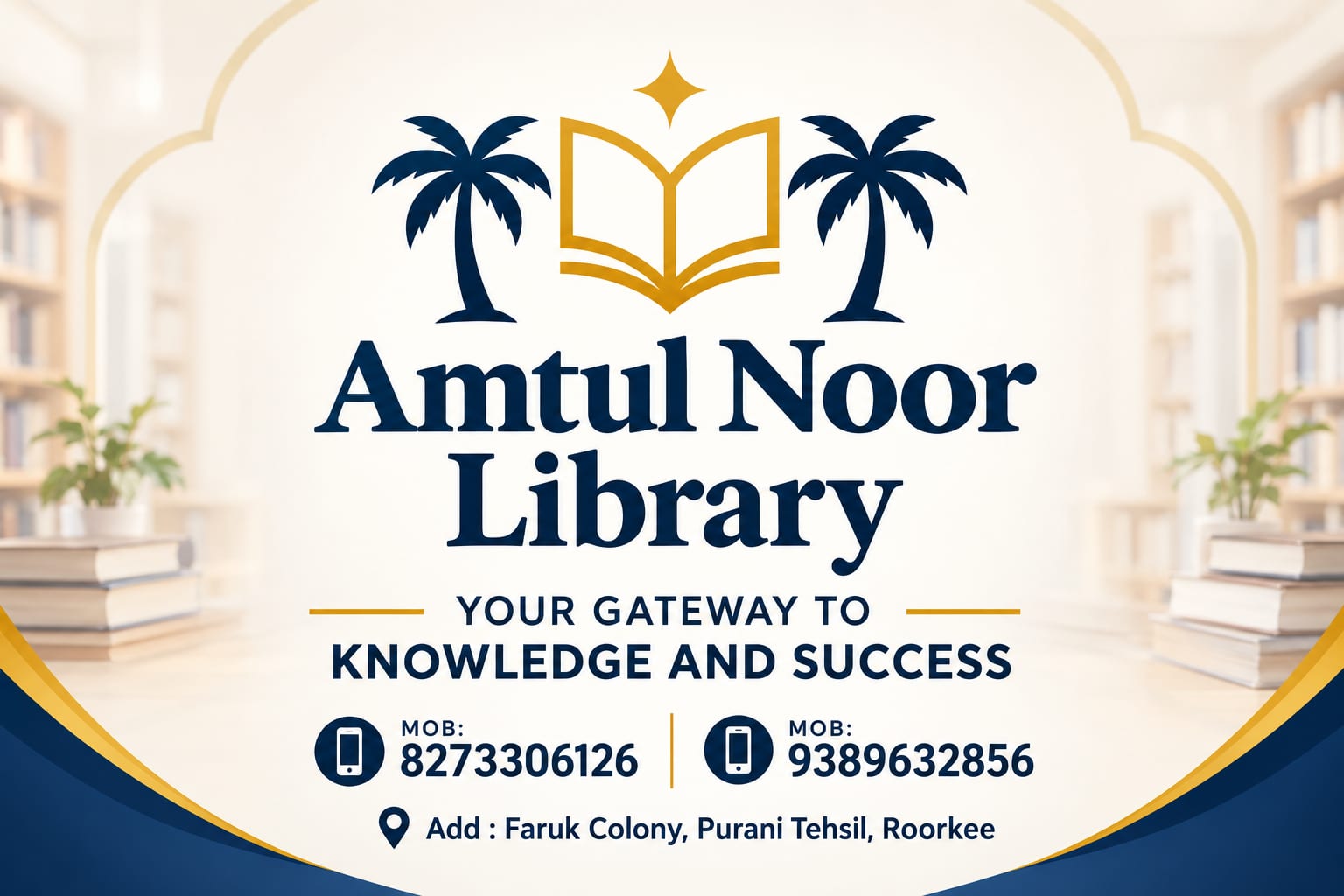 I built a website for a local library — would love some honest feedback! logo